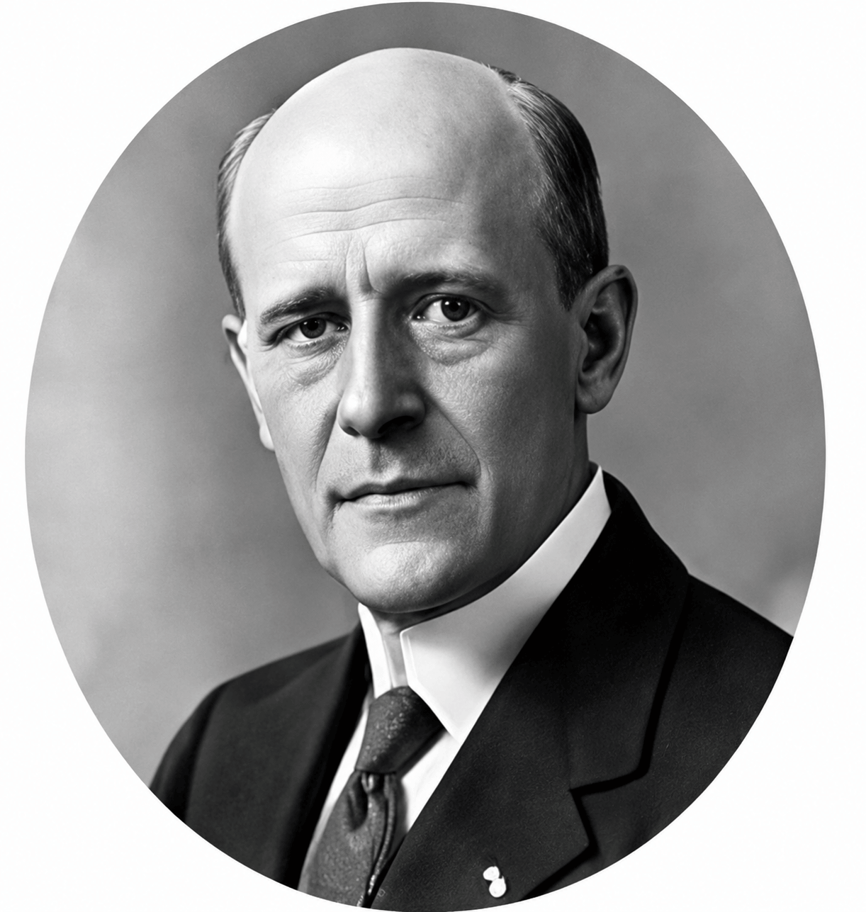 Portrait d'archive de Paul Harris, fondateur du Rotary International