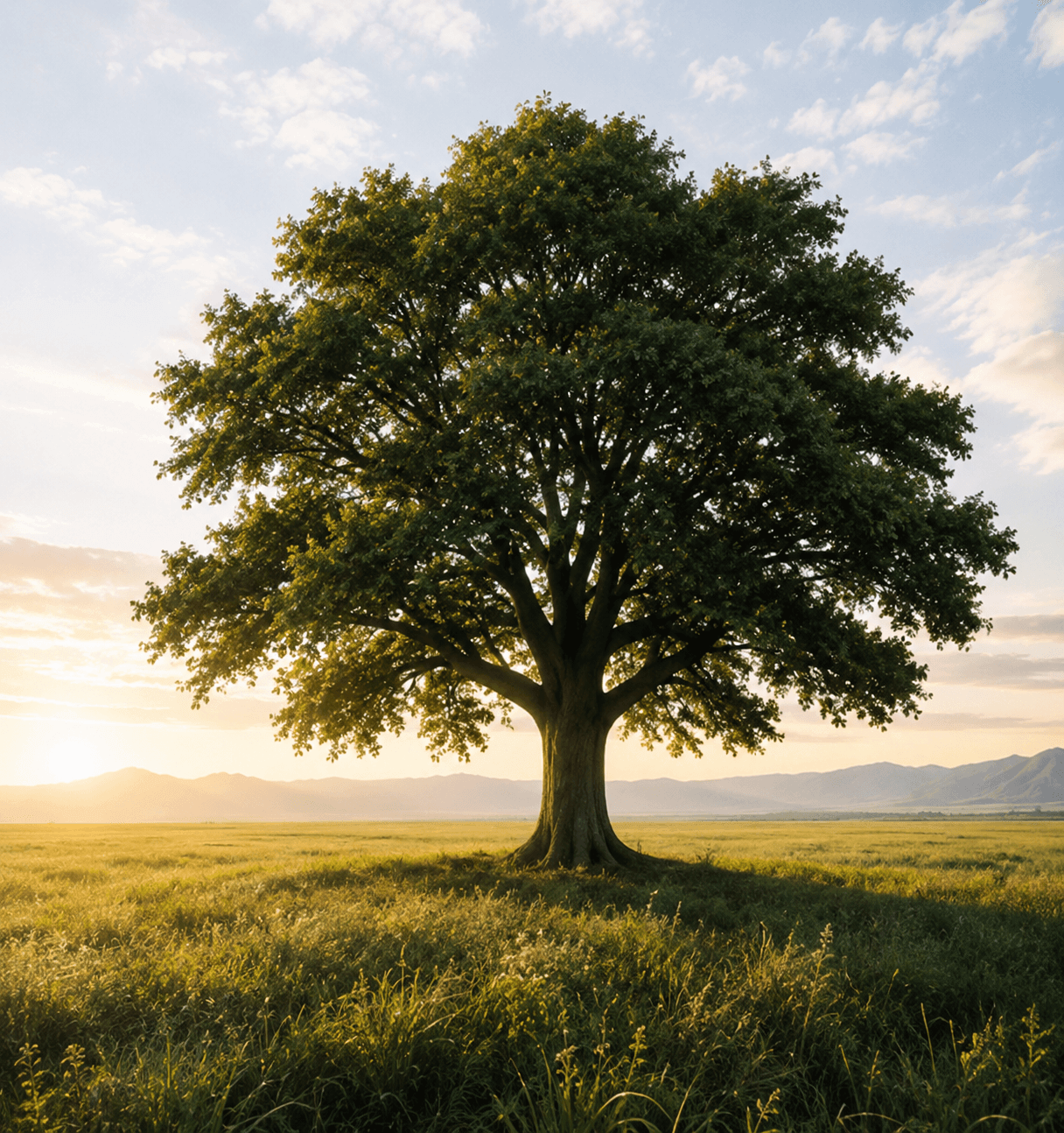 Arbre symbolisant la croissance organique du Rotary