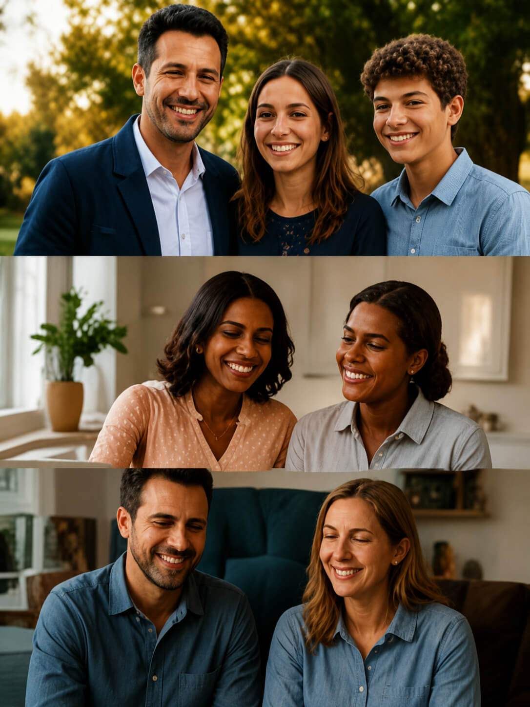 Groupe de familles d'accueil bénévoles du programme sportif international OSE
