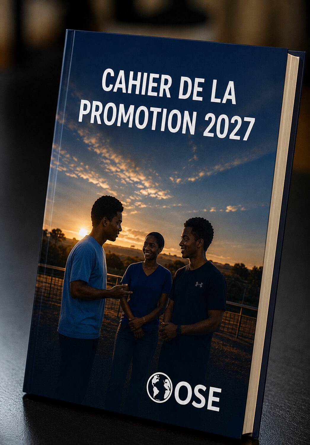 Cahier de la Promotion 2027 OSE, carnet collectif des clubs partenaires et ambassadeurs sportifs