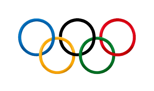 Les cinq anneaux olympiques, symbole de l'héritage de Pierre de Coubertin au cœur du programme OSE
