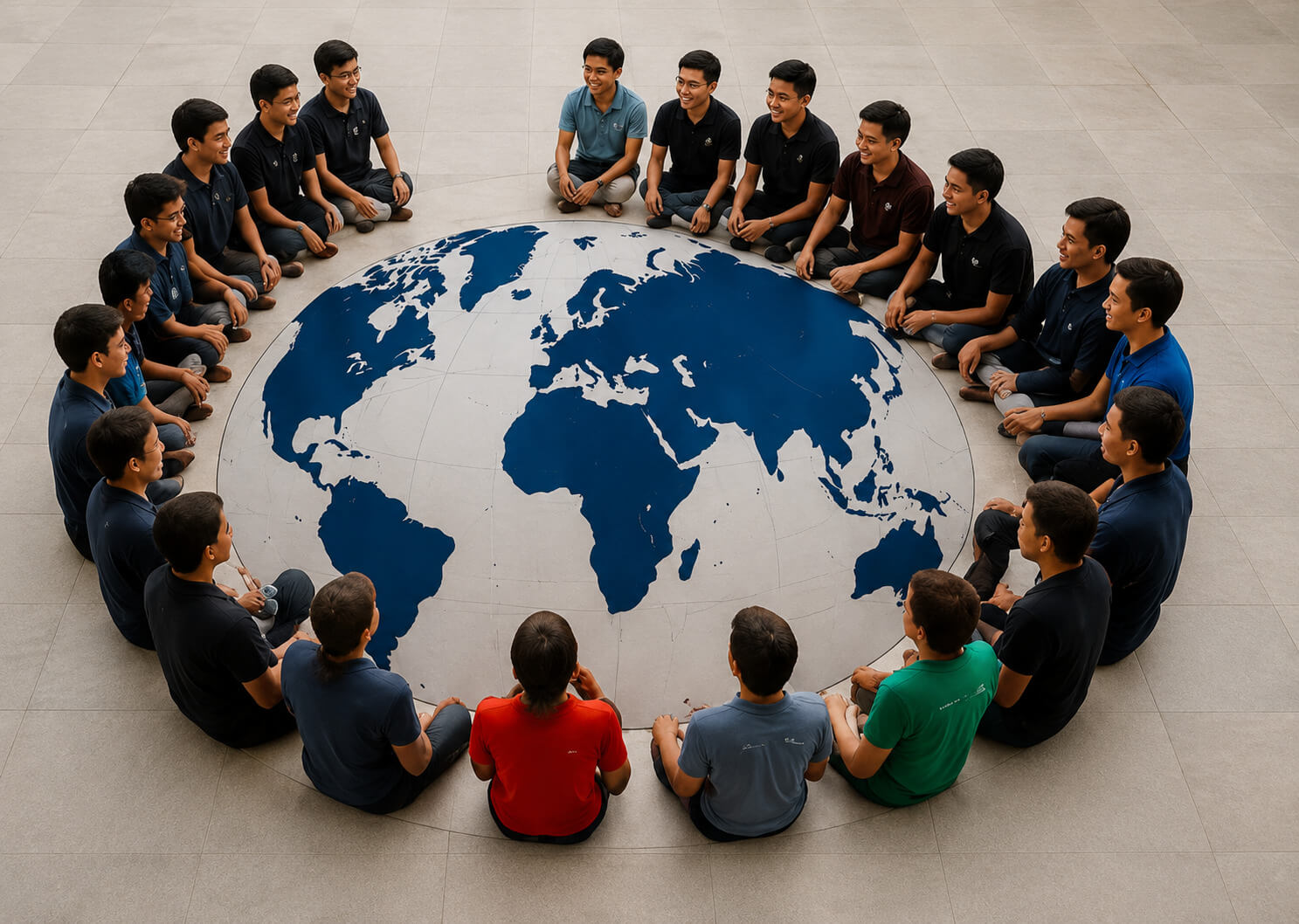 Cercle international de jeunes ambassadeurs OSE autour du globe, communauté des pays partenaires